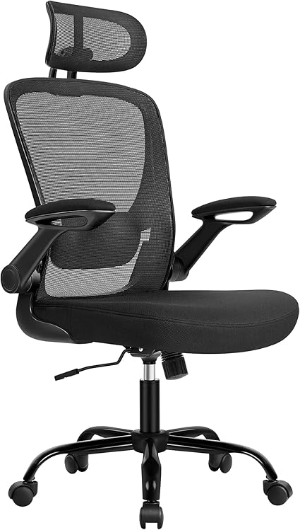 SONGMICS OBN047B02 Mesh Bureaustoel