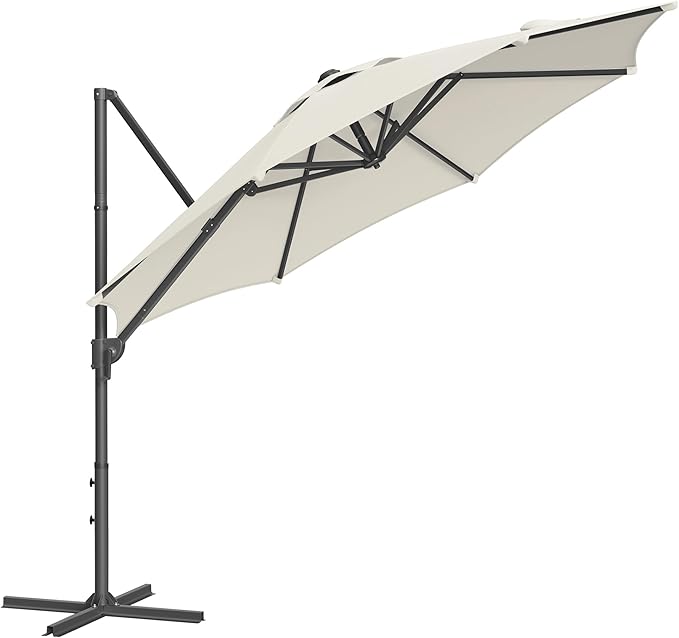 SONGMICS Zweefparasol UPF 50+