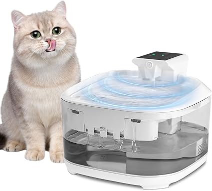 Draadloze Kattenfontein 4,5L